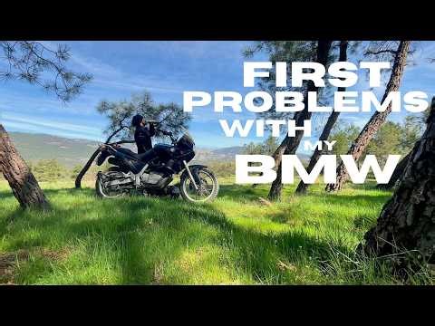 First issue with my borrowed 1998 BMW F650