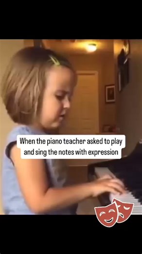 238K views · 2.6K reactions |  When piano teacher asked to play and sing with expression  #expression | Irina Gorin Piano Teaching | Facebook