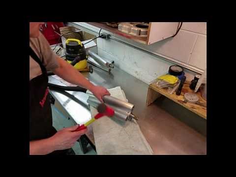 My 6-71 Blower rebuild, Part 6: Cleaning metal chips from inside rotors.