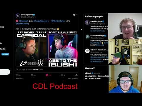 OpTic Texas Are the Best Team in the CDL?! Capsidal Leaves Bush for Surge?!