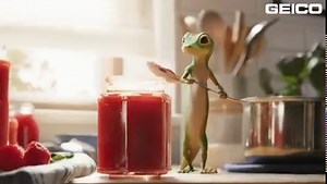 The secret to my Scrummy Yummy Raspberry Jam? Well, since you asked: Take three cups of fresh raspberries, one cup of sugar, and a splash of lemon juice. Pop it all in a pot and stir. Once it comes to a boil, turn down the heat and simmer for about 15 minutes until it thickens up. Once cool you can serve it so many ways, but my personal favorite is spread on a toasty muffin. Cheers! | The GEICO Gecko