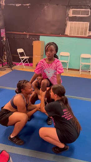 Both level 2 teams ROCKED IT OUT TODAY 🔥🗣️🩷🩵 LETS GOOOOOOO🗣️🗣️🗣️🗣️ TOLD YALL that we are SHINING BRIGHT this year 💎 we’re just getting started 🤞🏾 | Cheer Leads Elite