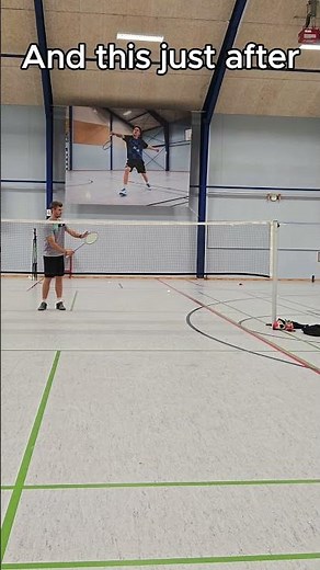 Badminton 2x Trick Serve