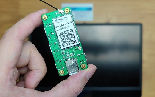 专为树莓派Zero Zero W设计的Cat1+GPS+USB扩展板，顶针连接，Zero尺寸