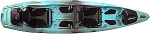 Wilderness Systems Targa 130T - Tandem Sit on Top Kayak with Enclosed Storage - Multi-Position Frame Seats - 13 ft