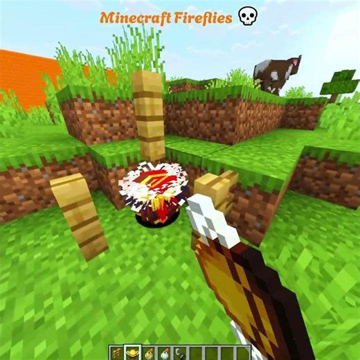 Minecraft's Secret Fireflies Trick! #minecraftshorts