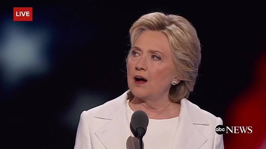 Hillary Clinton: "In the end, it comes down to what Donald J. Trump doesn't get. America is great because America is good." | ABC World News Tonight with David Muir