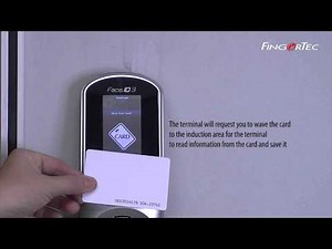 Face ID 3 - RFID Card Enrollment