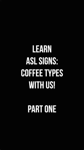 Deaf Spotlight on Instagram: "Do you know these coffee ASL signs? 1. Caffeine 2. Decaf 3. Coffee 4. Hot 5. Warm 6. Iced 7. Sugar @LadroRoasting’s Coffee For Good benefits Deaf Spotlight during September and October 2025! Every Coffee for Good you buy online or in person Caffe Ladro, $3 will benefit Deaf Spotlight – link in bio to buy online or checkout locations! ID: 95-second video includes text slide, signs, Caffee Ladro coffee bag and ending animation. First slide has white text in all caps o