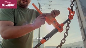 Ratchet Binder Plus Ratchet Chain Binder - 2 Pack Folding Handle Load Binder, 5/16" - 3/8" Grade 70 Chain, 7100 LBS Working Load Limit, Heavy-Duty Tow Chain Binder, DOT & SAE Compliant