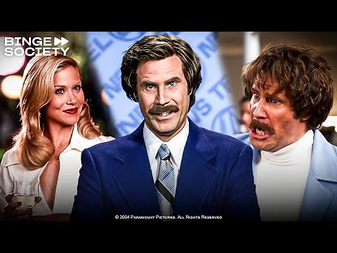 Anchorman (2004): Every Time Ron Burgundy Says Something Dumb