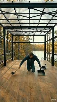 Industrial Factory Turned Into Open Loft House | Steel Frame Design