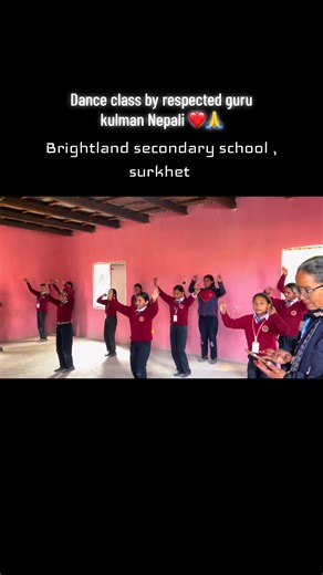In the heart of Surkhet, rhythm finds its voice through the guidance of respected guru Kul Man Nepali. A true master who proves that dance is not just an art form, but a heartbeat shared between a mentor and his protégé. 🙏❤️ @The_Vibe_Giver @The_Vibe_Giver @The_Vibe_Giver #kulmannepali #surkhetmuser #dance #brightlandsecondaryschoolsurkhet #thevibegiver