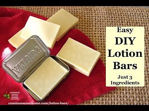 How to Make Lotion Bars