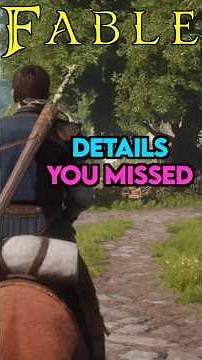 Details You Missed In The Fable Demo Gameplay Showcase!