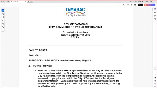 Special City Commission 09-12-2025