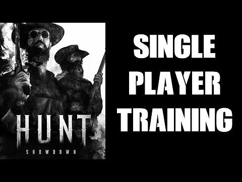 Single Player Training In Hunt: Showdown! (Xbox One Gameplay)