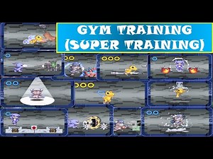 Digimon World 2003 Gameplay - All Gym Training (Super Training)