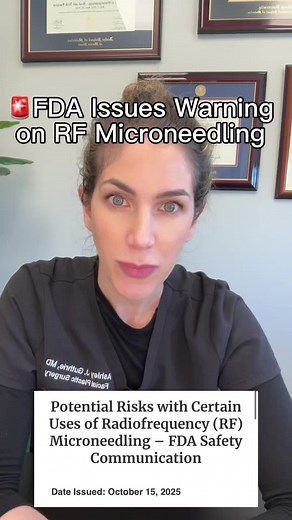 RF Microneedling Risks: FDA Warning Explained