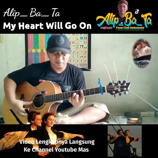 Alip Ba Ta: My Heart Will Go On Guitar Cover