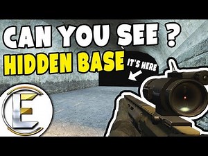 Can You See Hidden Base? - GMOD DarkRP (Using The Hidden Tunnel With Secret Room)