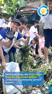 LEADING BY EXAMPLE – IN GOOD WORKS In collaboration with MCGI Bible Readers, MCGI Youth from Cavite spearheaded a clean-up drive in Barangay Poblacion 2, GMA. What was an area filled with garbage and overgrown vegetation, the effort of the youth volunteers proved to be a driving force in turning it into a safe area, preventing a potential cause of diseases and trouble as it could have been a place for mosquitoes to infest along with other dangerous animals. Collecting around 20 sacks of garbage,