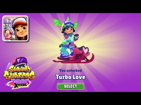 Subway Surfers Winter Xtreme 2026 Turbo Love Unlocked - Season Hunt Reward