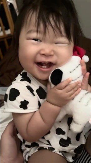 お気に入りのぬいぐるみとbaby