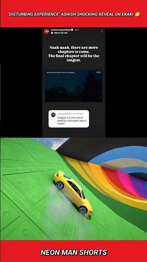 "Disturbing experience" Ashish Chanchlani Shocking Reveal on Ekaki 😳 #shorts