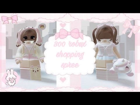 300 Robux Shopping Spree!!! || ROBLOX