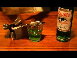 Preparing Absinthe for the first time