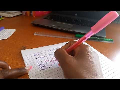 How to write an internal Memo