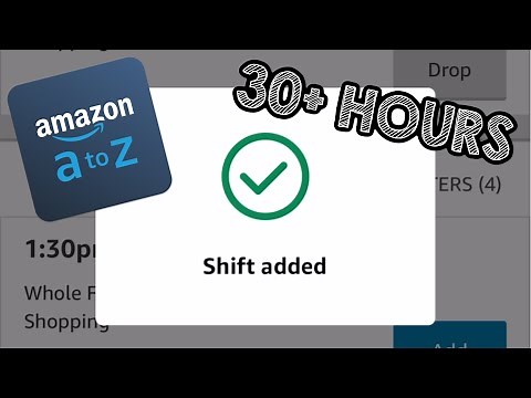 HOW TO GET SHIFTS ON AMAZON A TO Z! (Whole Foods, PrimeNow, etc...)