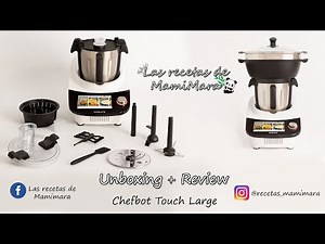 UNBOXING + REVIEW: Chefbot Touch Large (¡Pruebo una receta guiada!)