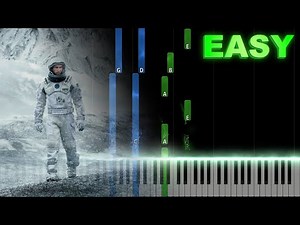 Interstellar - Hans Zimmer EASY Piano Tutorial