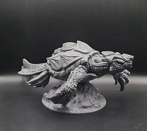 Dragon Turtle, Giant Turtle, Colossal Turtle, Dnd Mini, TTRPG Tabletop Gaming Miniatures, EC3D Depths of Savage Atoll - Etsy