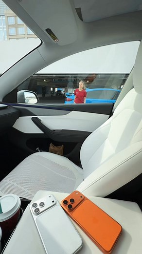 54K views · 409 reactions | POV: when you see a Tesla for the first time  #tesla #automobile #cybertruck | Mr & Mrs Tesla | Facebook