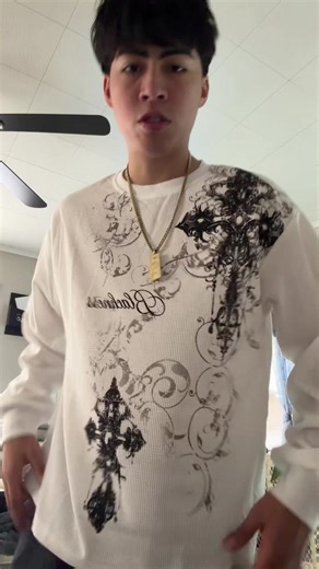 Stylish Gothic Long Sleeve Shirt for Unique Fashion