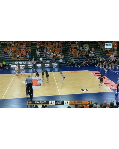 Iowa State Volleyball on Reels
