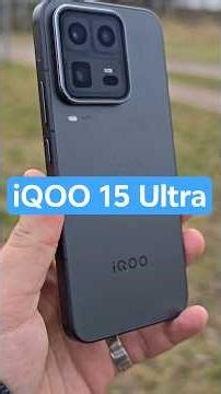 The most powerful flagship of 2026: iQOO 15 Ultra #iqoo #iqoo15ultra