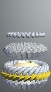 Structure complexe en 3d avec différentes : vidéo de stock (100 % libre de droit) 3968648729 | Shutterstock