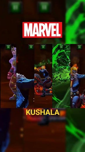Marvel kushala fighting scene #mcoc #marvel #marvelstudios #ghostrider #mcushort #ironman #kgf #kgf2