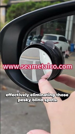 2pcs Car Rearview Mirror High-definition Round Mirror 360-degree Adjustable Blind Spot Mirror