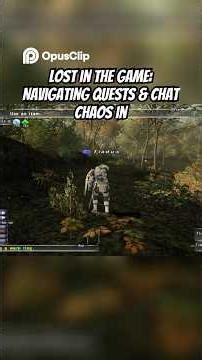 Lost in the Game: Navigating Quests & Chat Chaos in Final Fantasy XI Online