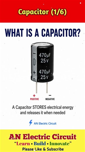 What is a capacitor? #trending #electricalindia #viral