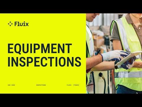 Equipment Inspection Software Demo in Fluix