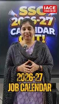 SSC Job Calendar 2026–27 Released | 10th, Inter & Degree Qualification Jobs