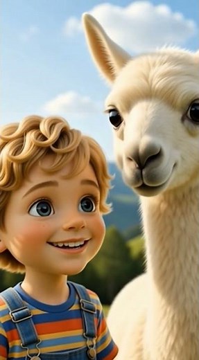 Relaxing Llama Ride 🦙 | Calm & Wholesome Nature Short