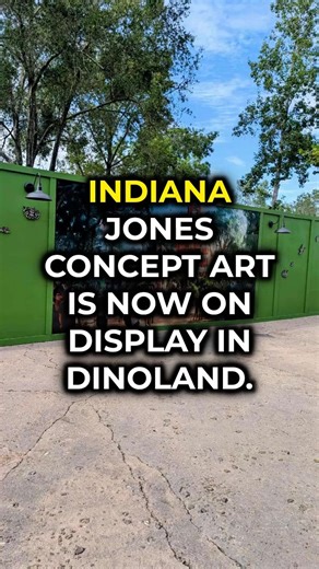26K views · 314 reactions | Indiana Jones concept art now on display in Dinoland at Animal Kingdom ️練. The wall shows the transformation of the area into an ancient Maya temple, replacing the DINOSAUR ride. Excited to see how Indy will fit into this tropical adventure? Drop your thoughts below. #IndianaJones #AnimalKingdom #ThemeParkUpdates #DinolandUSA #WorldofWalt | World Of Walt | Facebook