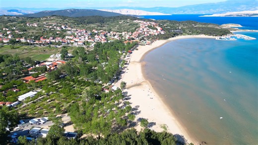 6.3K views · 18 reactions | Za vse, ki iščete kamp s peščeno plažo, je kamp San Marino - Lopar, otok Rab prava izbira. Morje je tukaj toplejše kot drugod, saj se globina zelo počasi spušča. Vsaj 100 m hoje, da lahko zaplavaš. Obvezno pa že doma vzemi senčnik in vse pripomočke za izdelavo peščenih skulptur . Več o kampu San Marino izveš na > avtokampi.si/campsites/camping-san-marino (Y) Valamar Camping Lopar Sand Paradise Rab The Happy Island | Avtokampi.si | Facebook